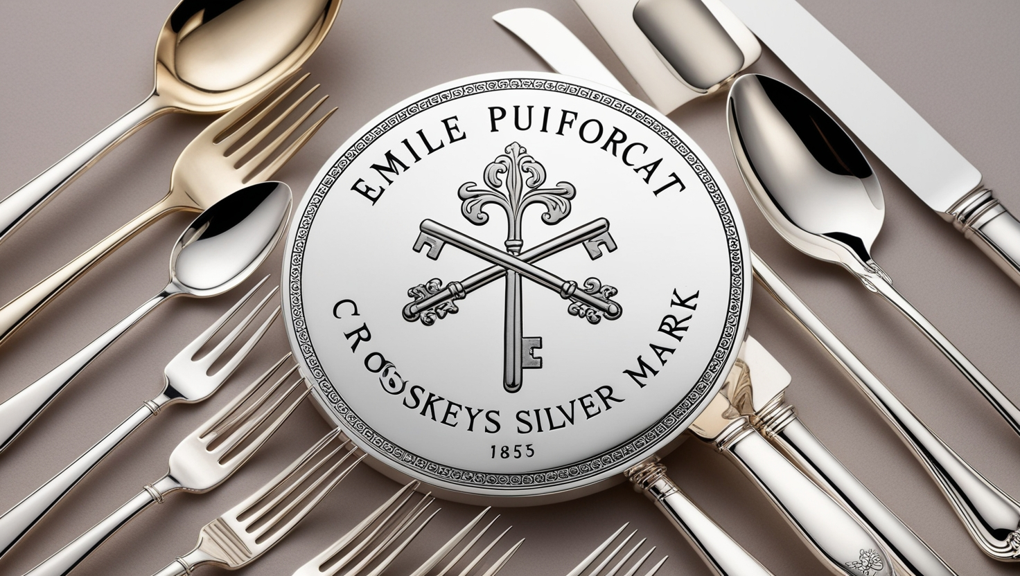 Emile Puiforcat Crosskeys Silver Mark