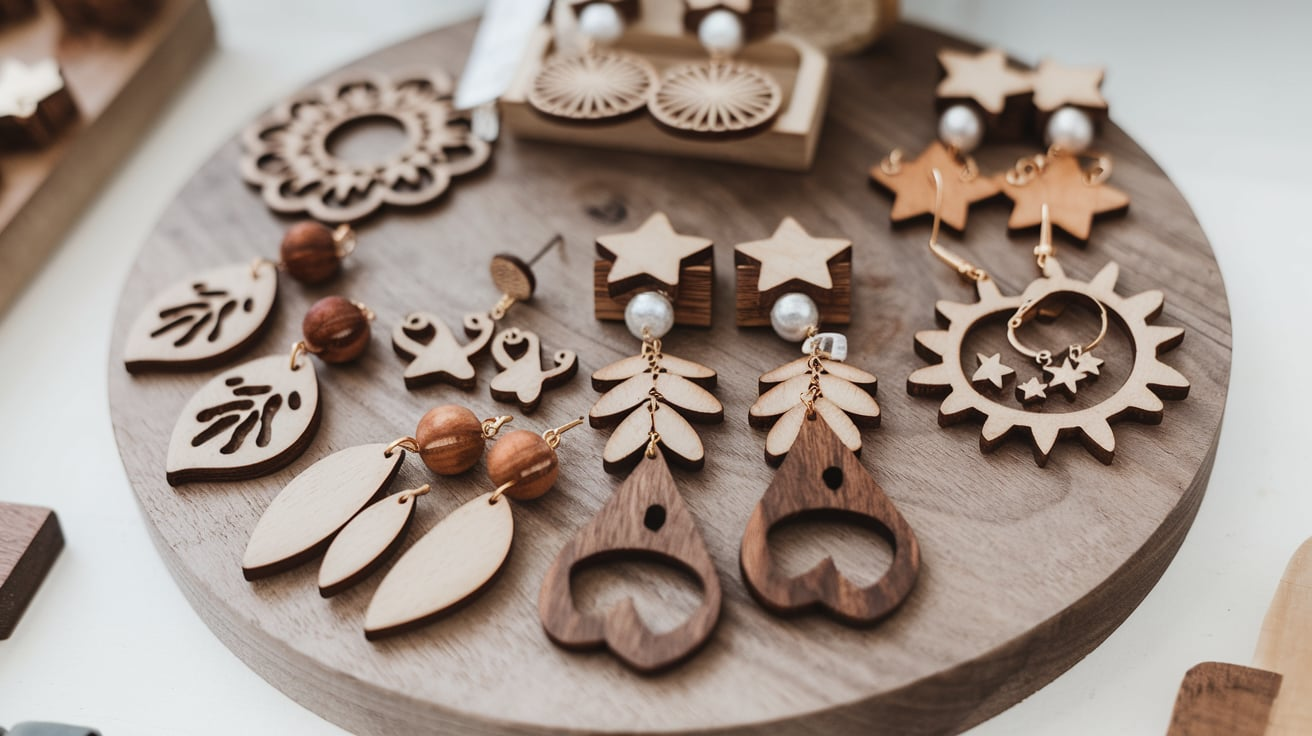 Wooden Earrings