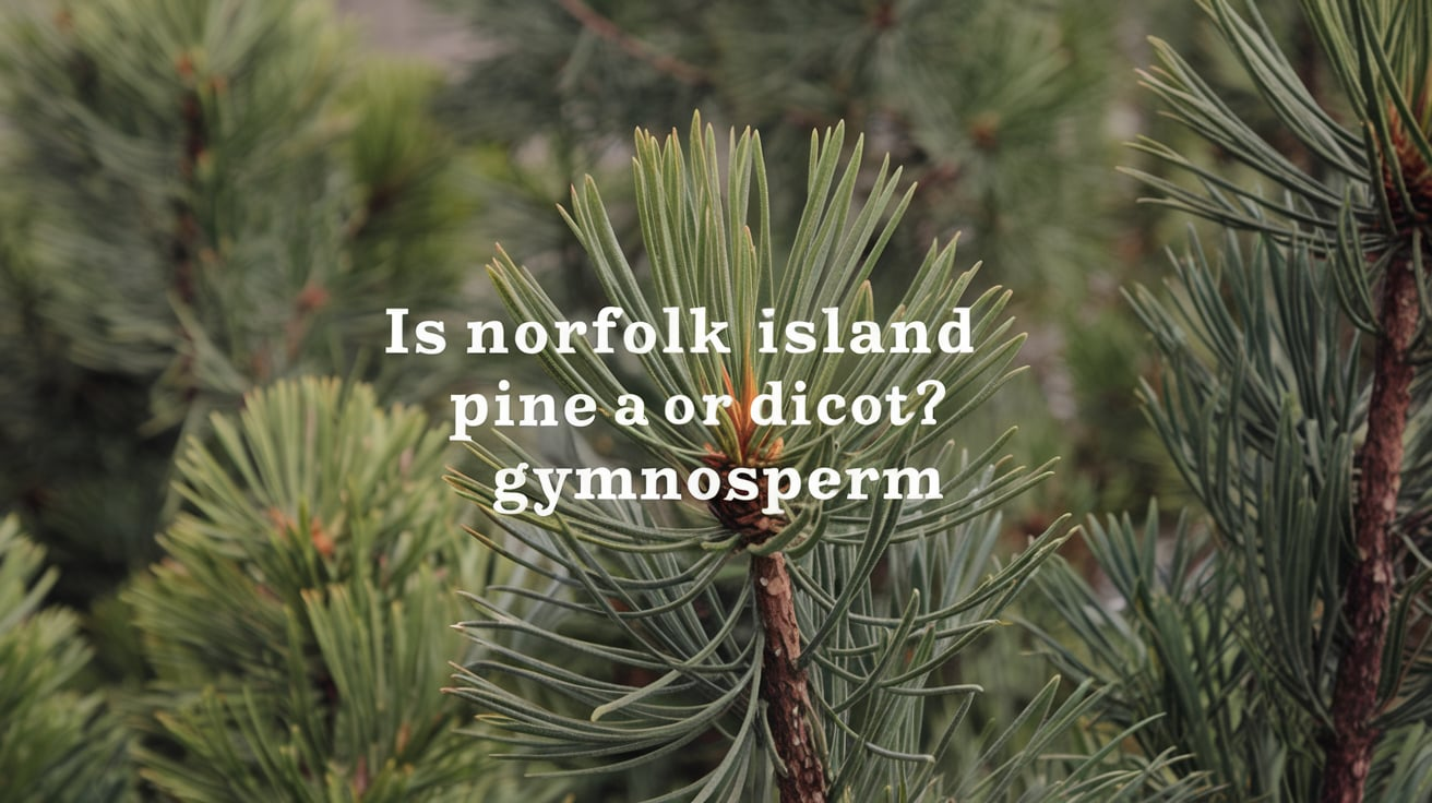 Is Norfolk Island Pine a monocot or dicot?