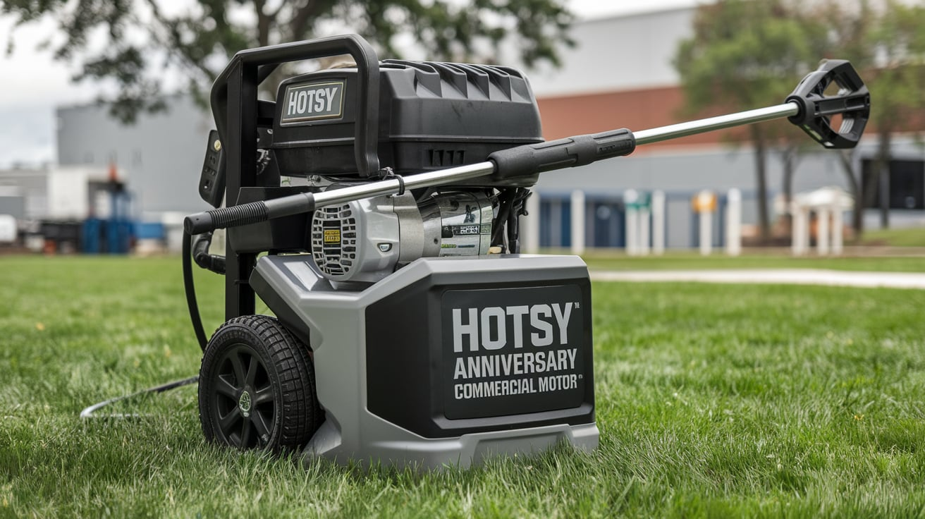 Commercial Hotsy 50th Anniversary Hot 2500PSI HBP4025R Pressure Washer Motor