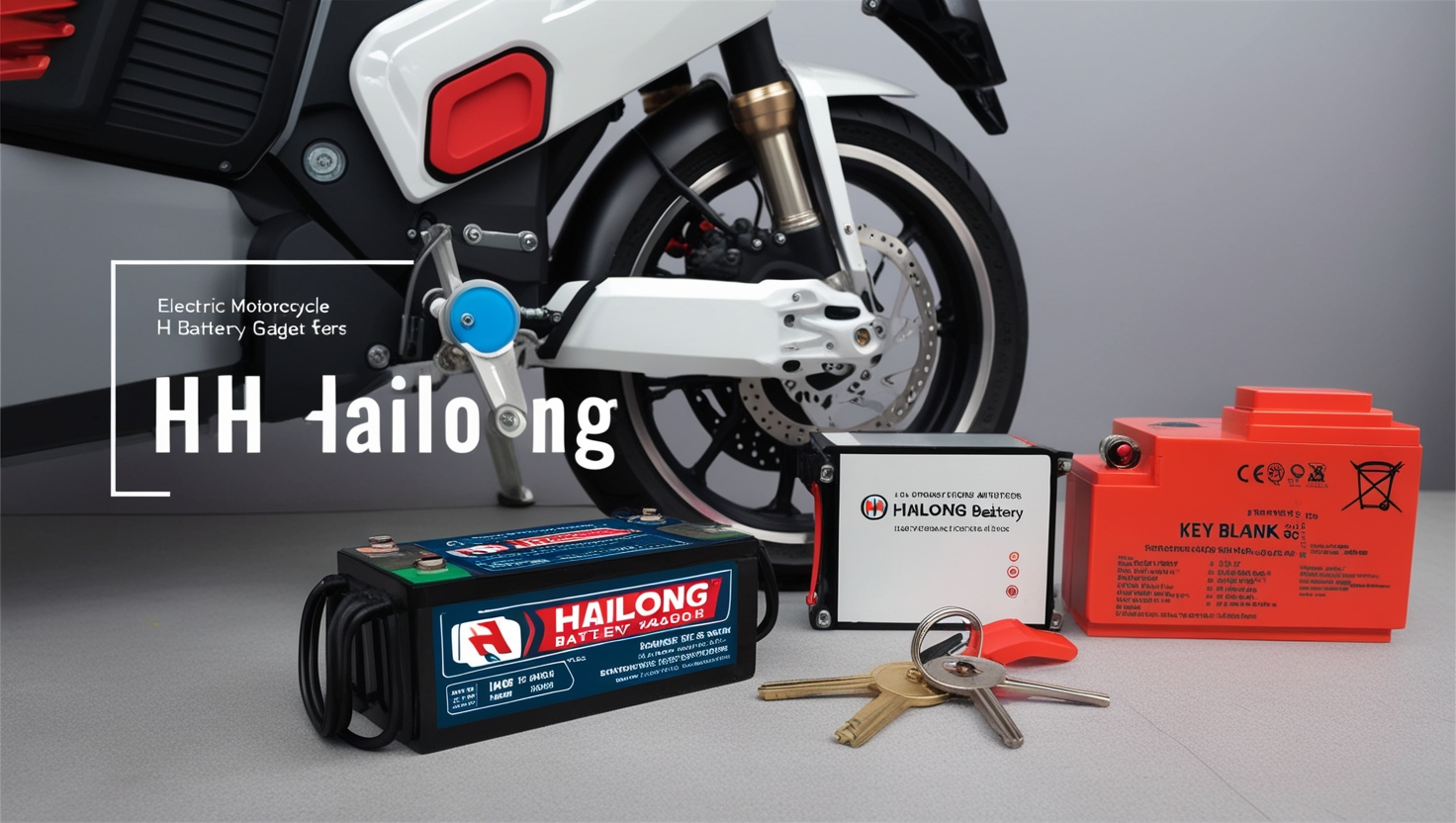 Key Blanks for H Hailong Batteries