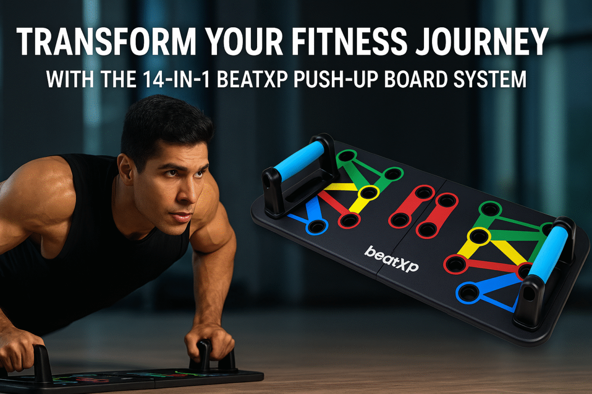 14-in-1 Push Up Board System by BeatXP