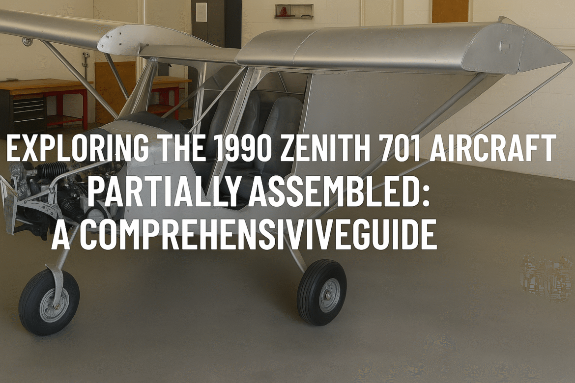 1990 a Zenith 701 aircraft partially assembled
