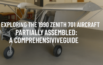 1990 a Zenith 701 aircraft partially assembled