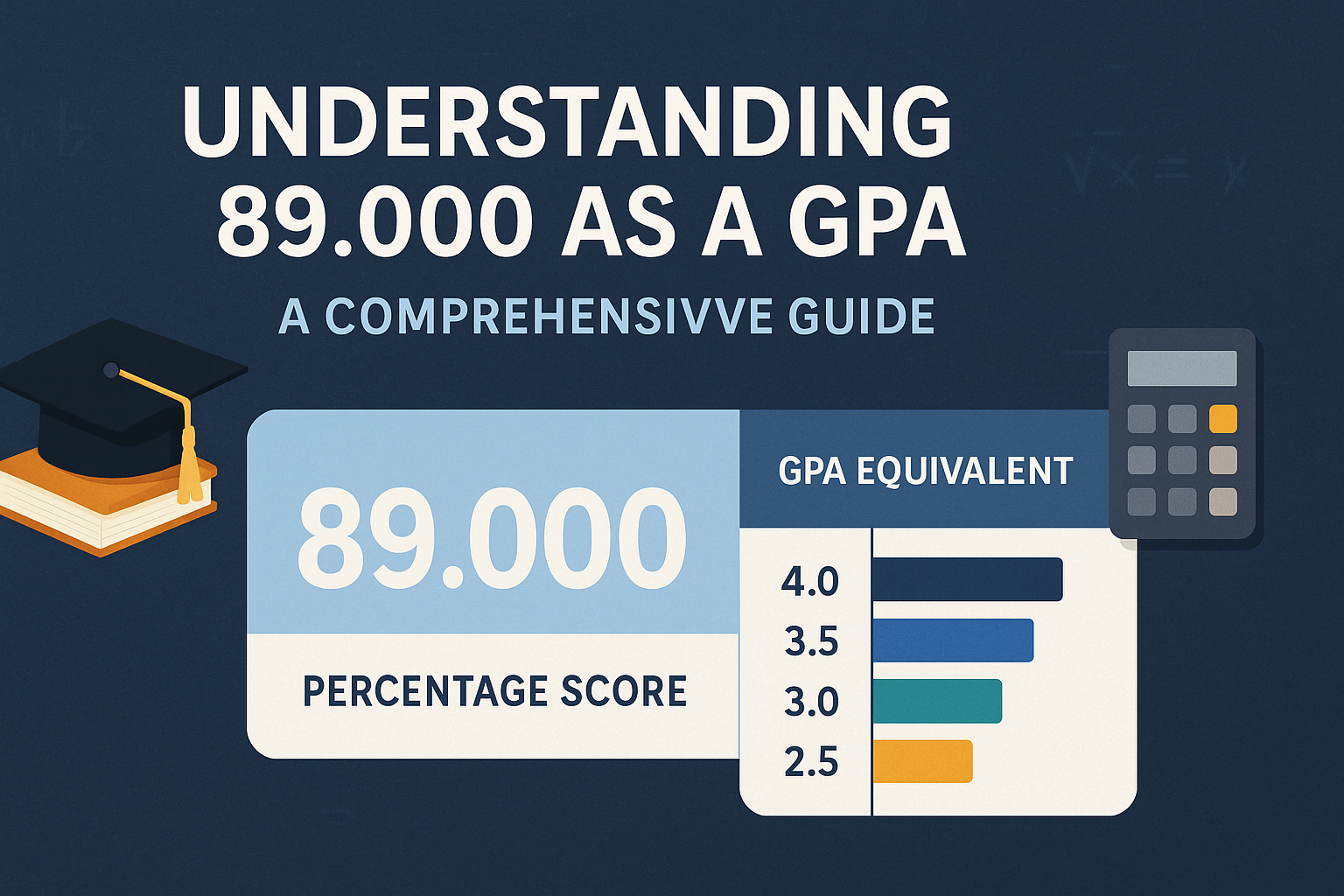 Understanding 89.000 as a GPA: A Comprehensive Guide