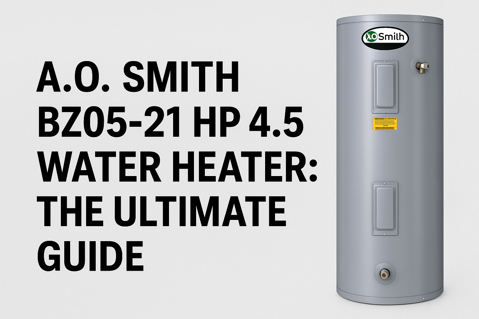 A.O. Smith BZ05-21 HP 4.5