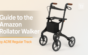 Amazon Rollator Walker by ACRE Regular Track