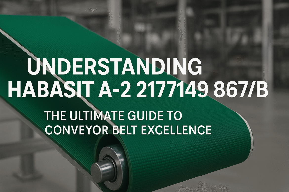 Habasit A-2 2177149 867/B: Guide to Conveyor Belt Excellence