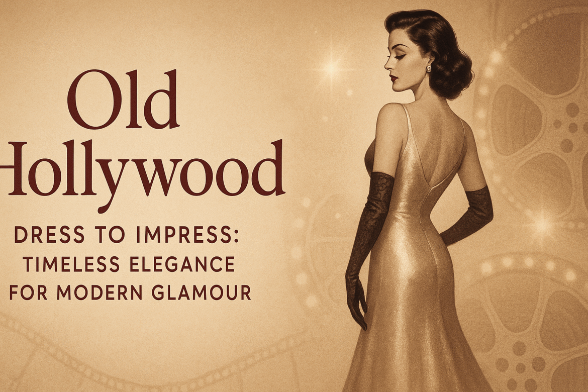 Old Hollywood dress to impress