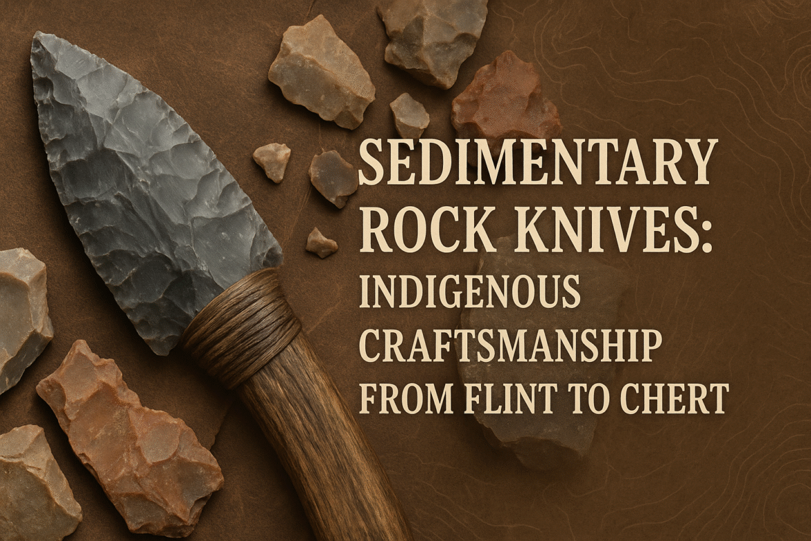 Sedimentary Rock Used by the American Indians to Make Knives.