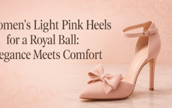 women’s light pink heels for a royal ball