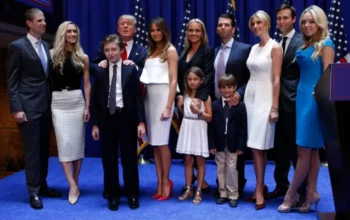 Donald Trump's family circle will look different this time